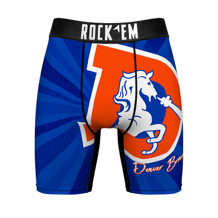 Boxer Briefs - Denver Broncos - Throwback Swirl - {{variant_title}}