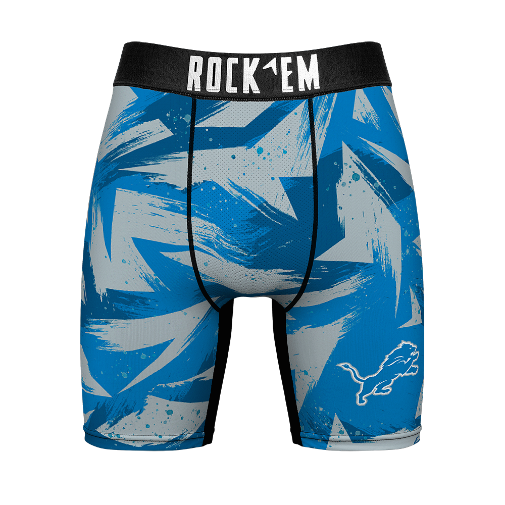 Boxer Briefs - Detroit Lions - Game Paint - {{variant_title}}