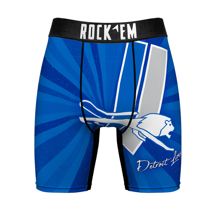 Boxer Briefs - Detroit Lions - Throwback Swirl - {{variant_title}}