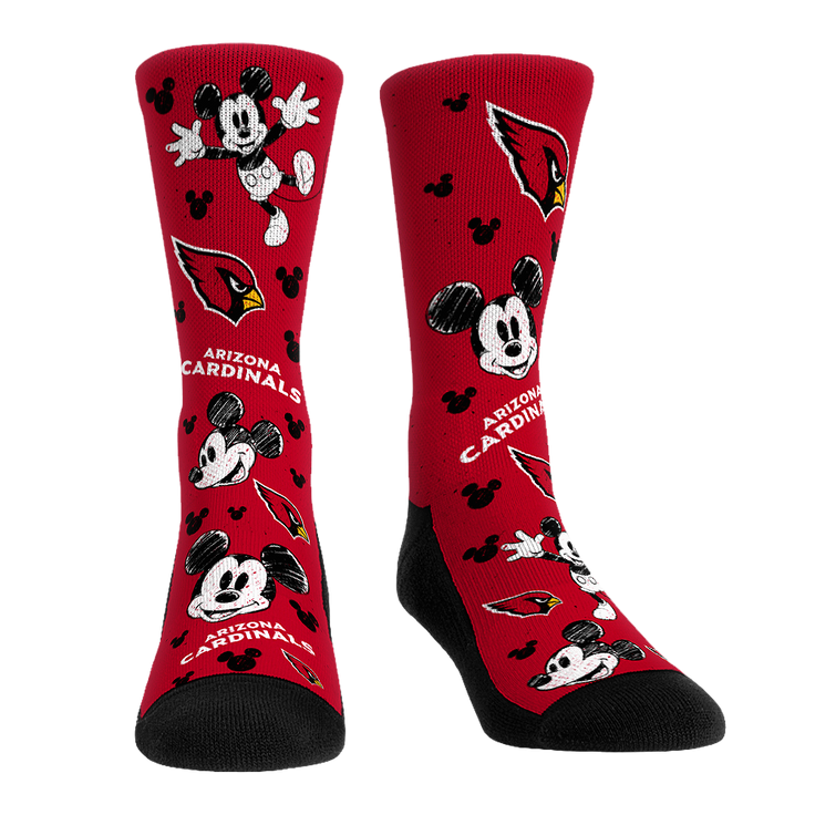 NFL Disney - Arizona Cardinals - Mickey Sketch – Product image