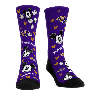 Baltimore Ravens - Disney - Mickey Sketch