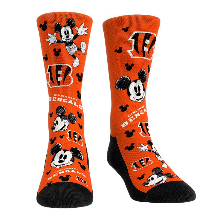 NFL Disney - Cincinnati Bengals - Mickey Sketch – Product image