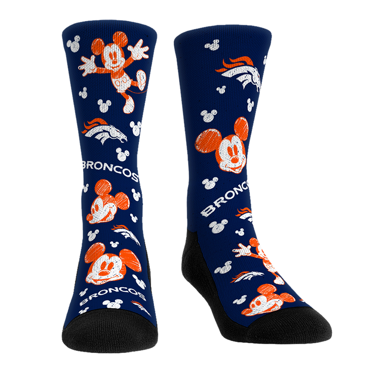 NFL Disney - Denver Broncos - Mickey Sketch – Product image
