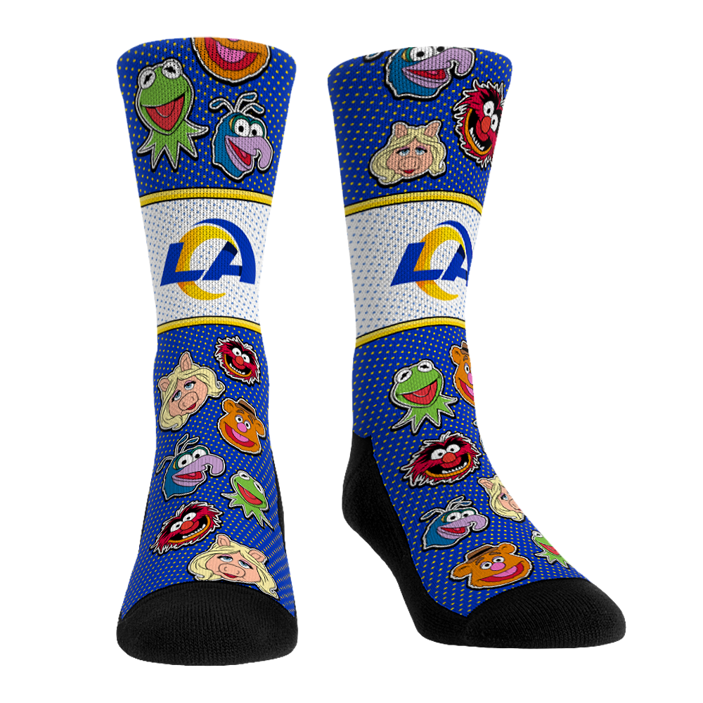 Los Angeles Rams Socks - The Muppets - NFL Socks - Rock 'Em Socks