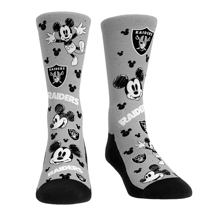 NFL Disney - Las Vegas Raiders - Mickey Sketch – Product image