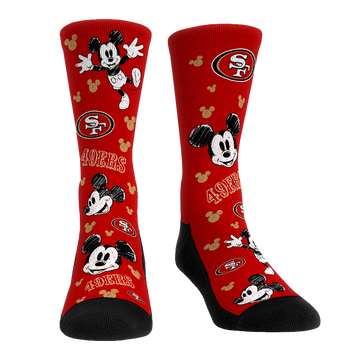 San Francisco 49ers - Disney - Mickey Sketch