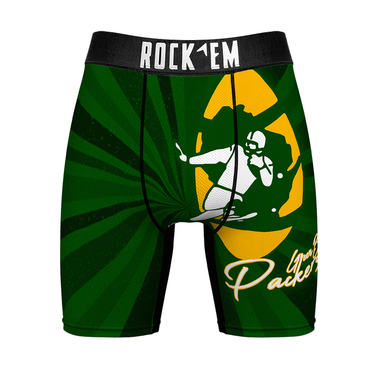 Boxer Briefs - Green Bay Packers - Throwback Swirl - {{variant_title}}