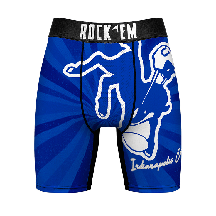Boxer Briefs - Indianapolis Colts - Throwback Swirl - {{variant_title}}
