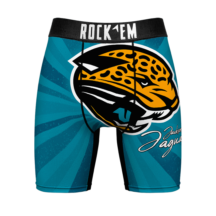 Boxer Briefs - Jacksonville Jaguars - Throwback Swirl - {{variant_title}}