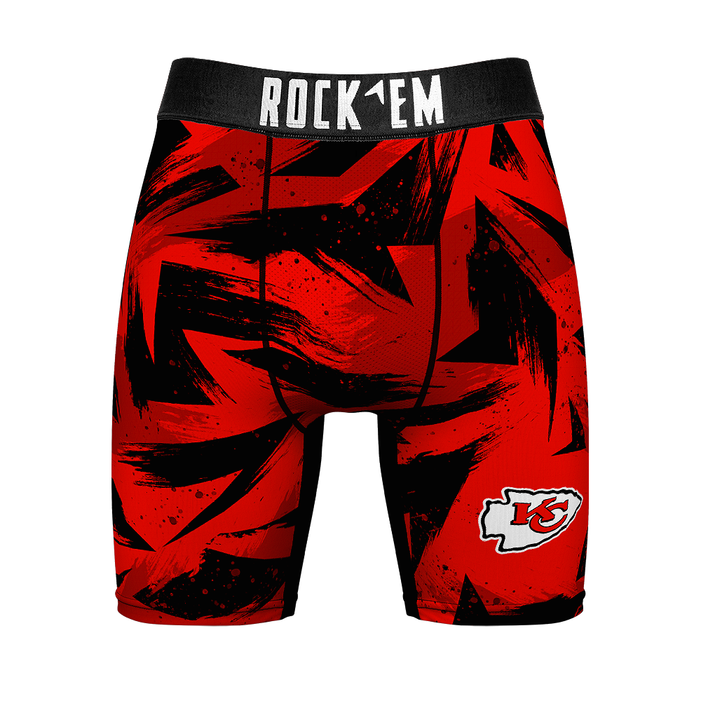 Boxer Briefs - Kansas City Chiefs - Game Paint - {{variant_title}}