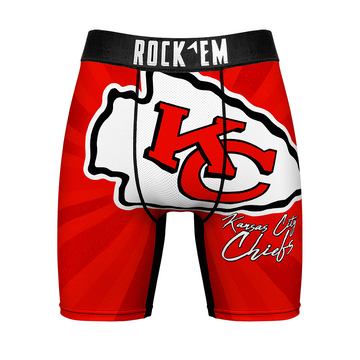 Boxer Briefs - Kansas City Chiefs - Throwback Swirl