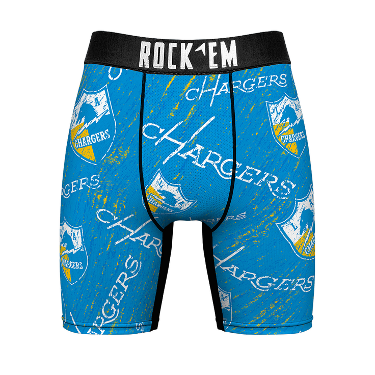 Boxer Briefs - Los Angeles Chargers - Throwback All-Over - {{variant_title}}