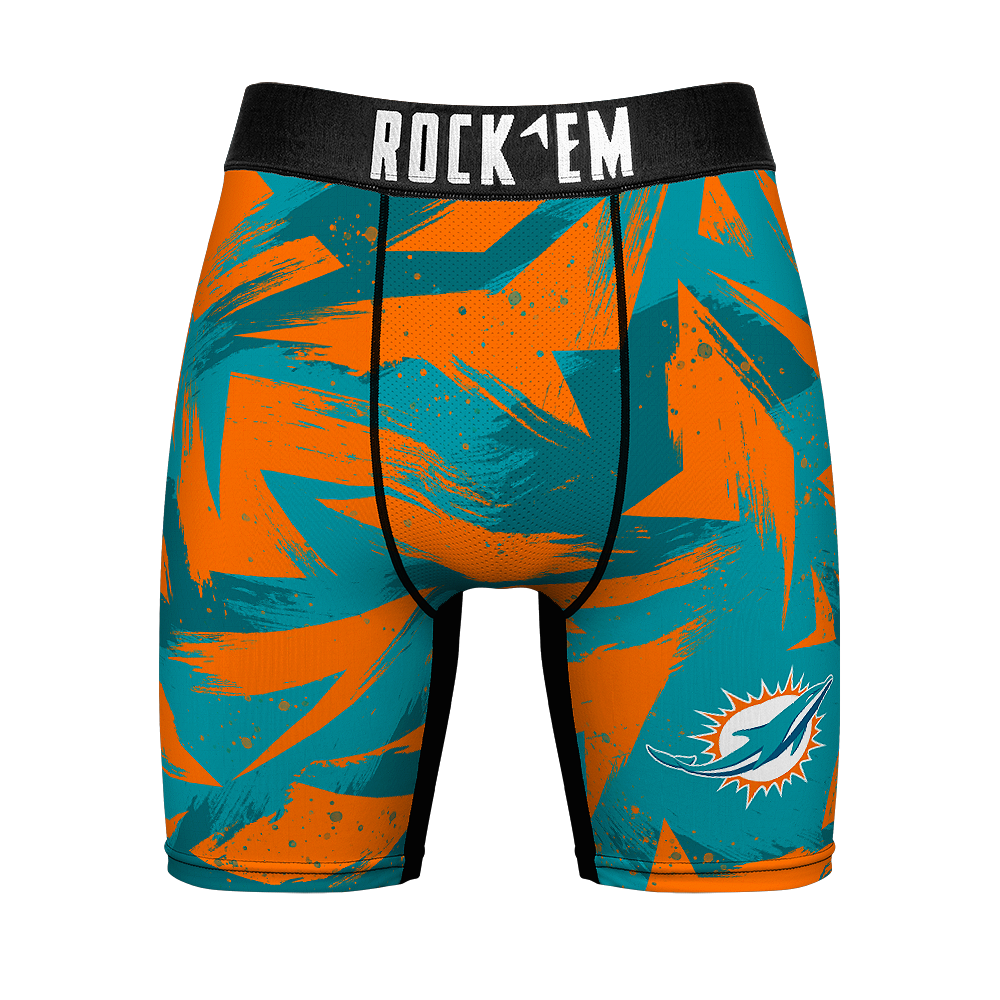 Boxer Briefs - Miami Dolphins - Game Paint - {{variant_title}}