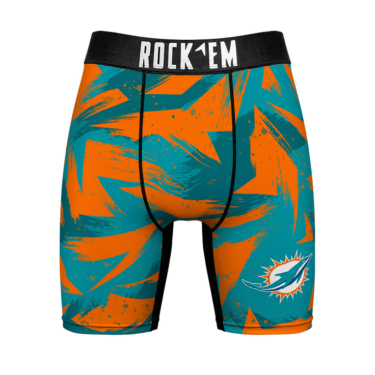 Boxer Briefs - Miami Dolphins - Game Paint - {{variant_title}}