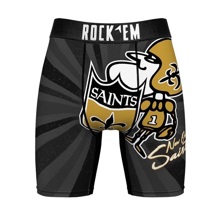 Boxer Briefs - New Orleans Saints - Throwback Swirl - {{variant_title}}