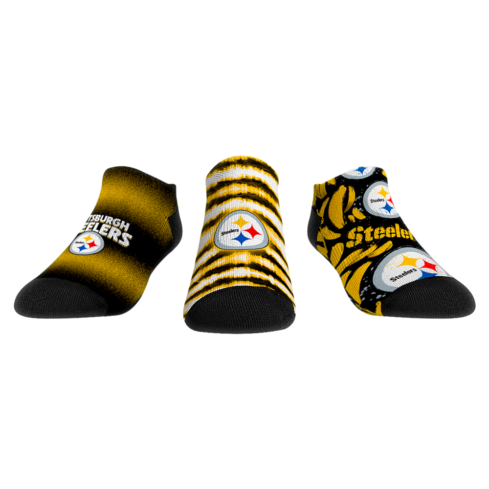Pittsburgh Steelers - Low Cut - Make Some Noise (3-Pack) - {{variant_title}}