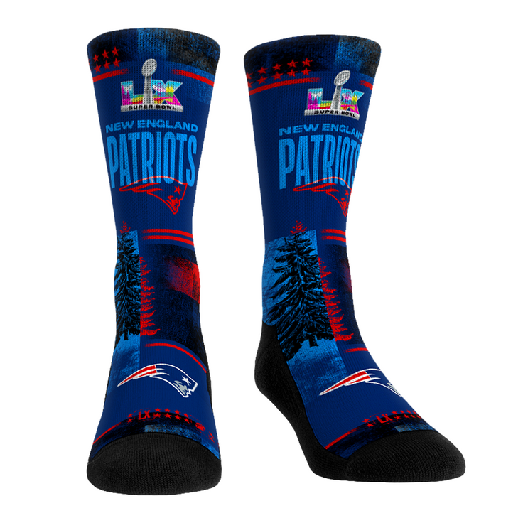 New England Patriots - Super Bowl LX - Ink Stripes - {{variant_title}}