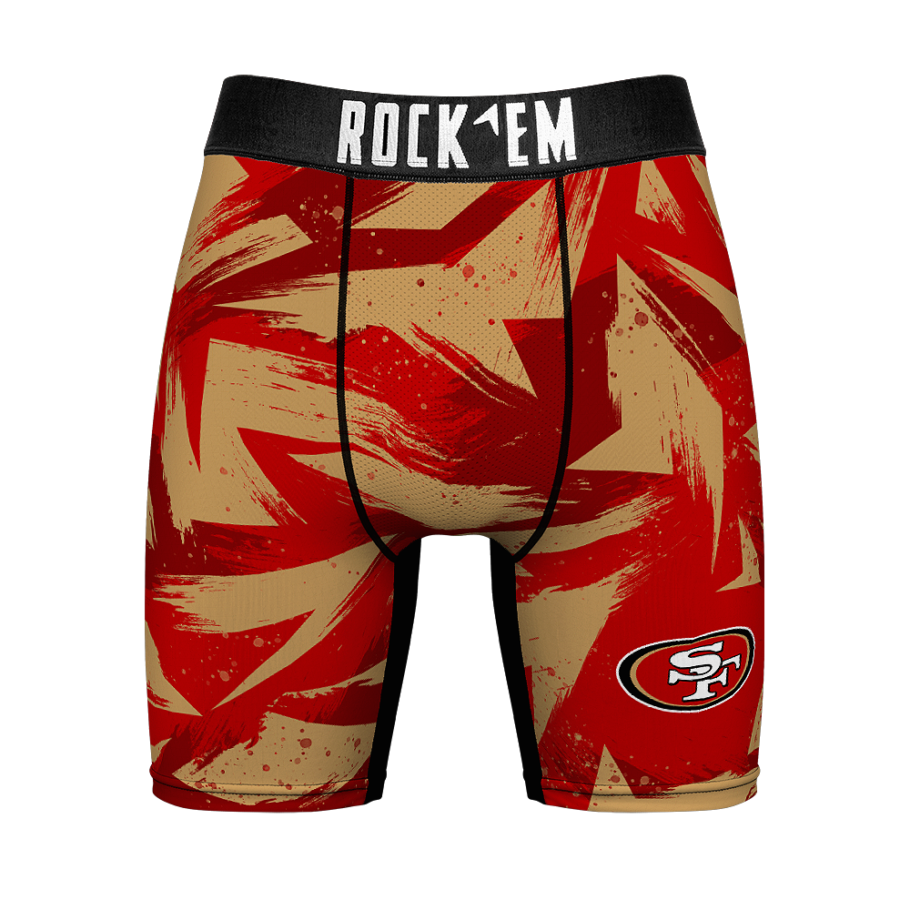 Boxer Briefs - San Francisco 49ers - Game Paint - {{variant_title}}