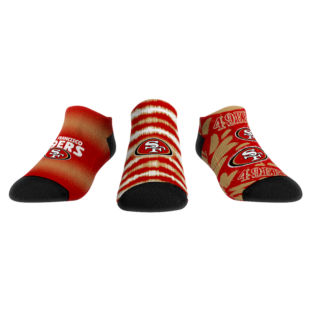 San Francisco 49ers - Low Cut - Make Some Noise (3-Pack) - {{variant_title}}