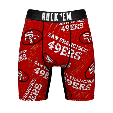 Boxer Briefs - San Francisco 49ers - Throwback All-Over