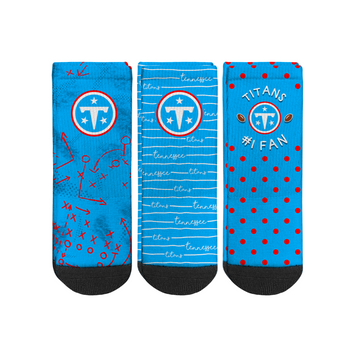 Tennessee Titans - Number 1 Fan 3-Pack (Toddler)