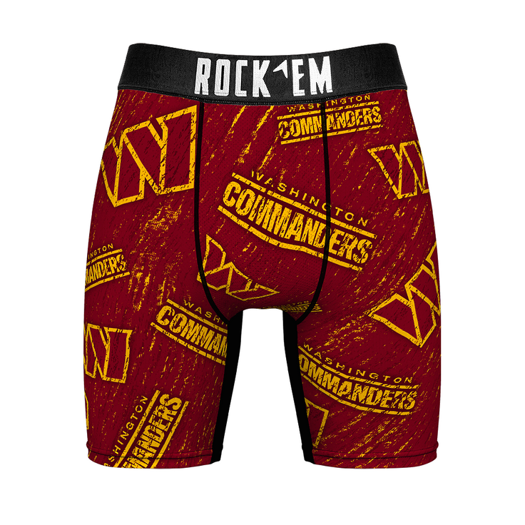Boxer Briefs - Washington Commanders - Throwback All-Over - {{variant_title}}