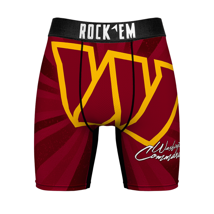 Boxer Briefs - Washington Commanders - Throwback Swirl - {{variant_title}}