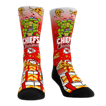 Kansas City Chiefs - Teenage Mutant Ninja Turtles - Pizza Christmas
