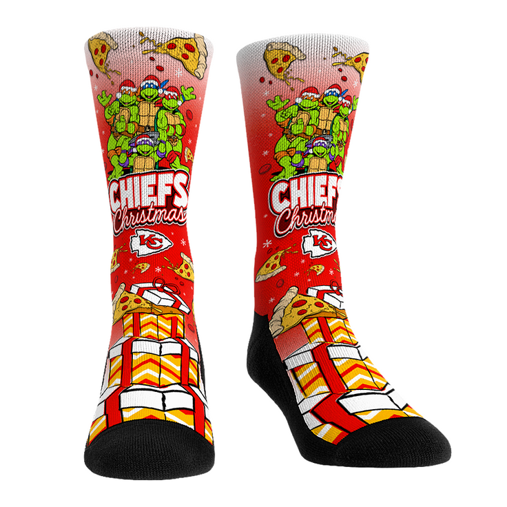 Kansas City Chiefs - Teenage Mutant Ninja Turtles - Pizza Christmas - {{variant_title}}