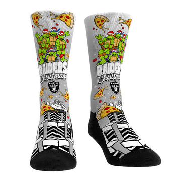 Las Vegas Raiders - Teenage Mutant Ninja Turtles - Pizza Christmas