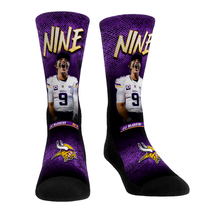 JJ McCarthy - Minnesota Vikings - Nine - {{variant_title}}