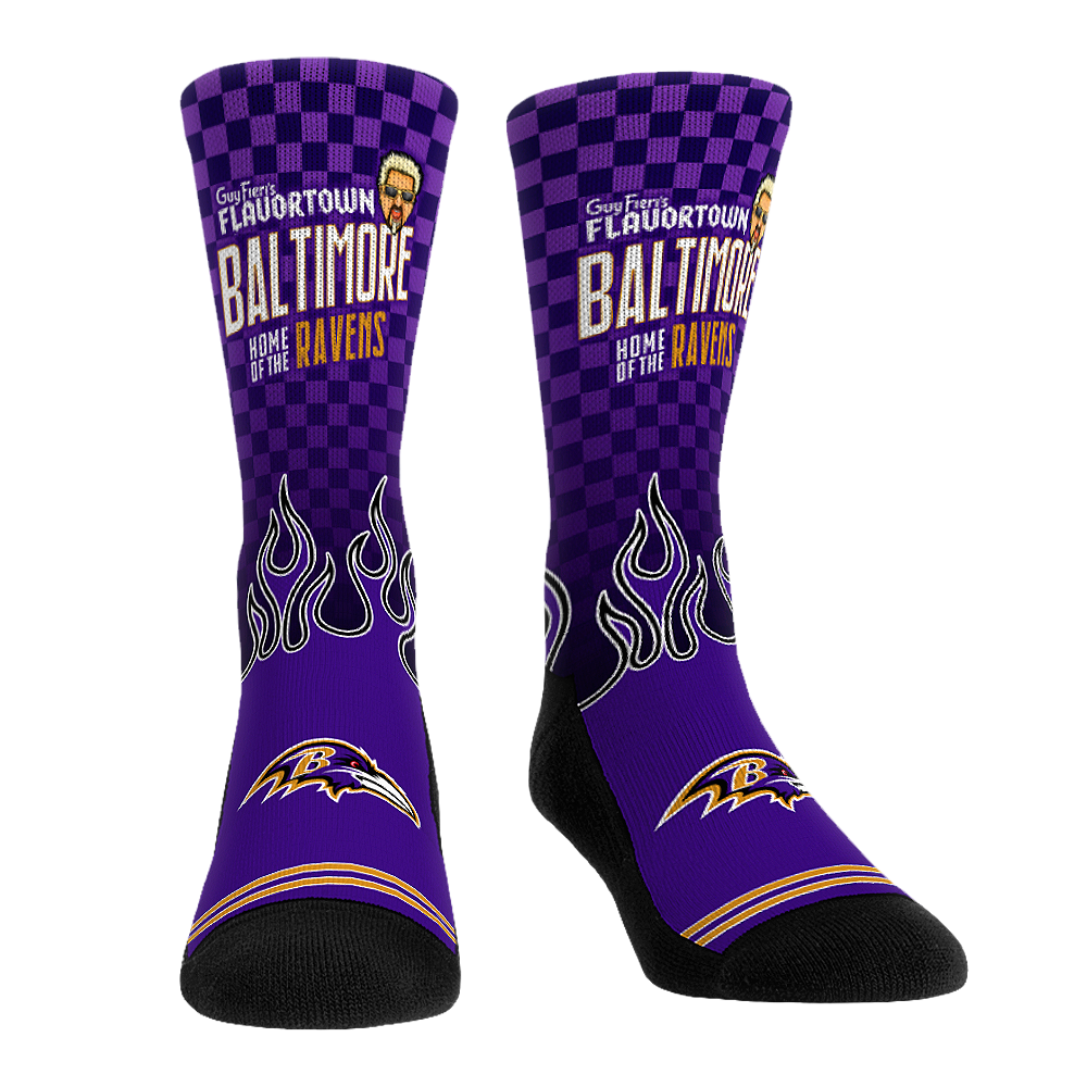 Baltimore Ravens - Guy Fieri - Flavortown Flames - {{variant_title}}