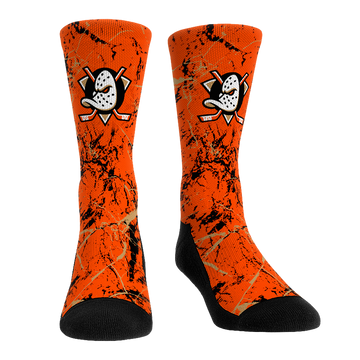 Anaheim Ducks - Cracked Marble