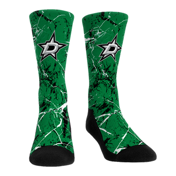Dallas Stars - Cracked Marble