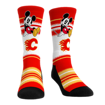 Calgary Flames - Disney - Mickey Sit Stripe