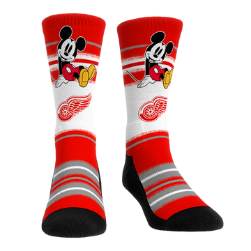 Detroit Red Wings - Disney - Mickey Sit Stripe
