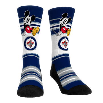 Winnipeg Jets - Disney - Mickey Sit Stripe