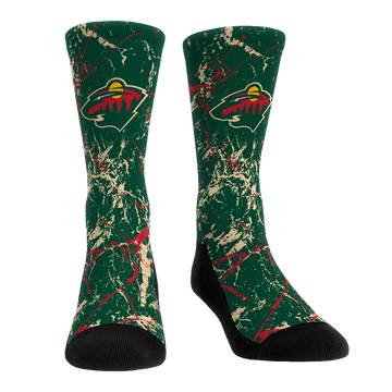 Minnesota Wild - Cracked Marble