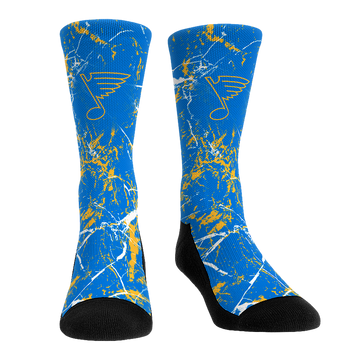 St Louis Blues - Cracked Marble