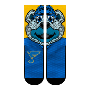 St. Louis Blues - Split Face Mascot