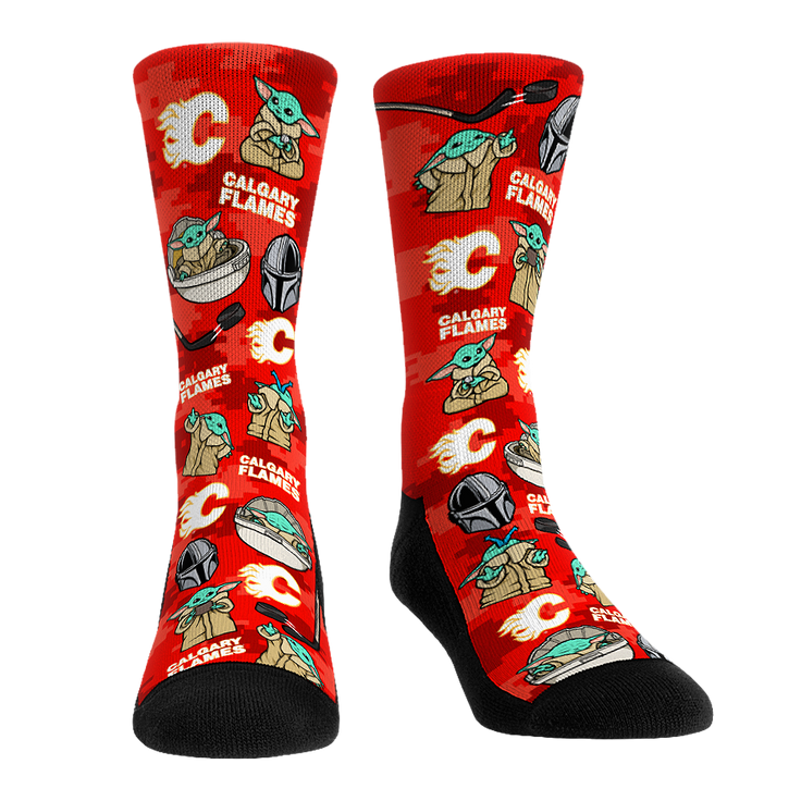 Calgary Flames - Grogu All Over (With Mando) – Product image