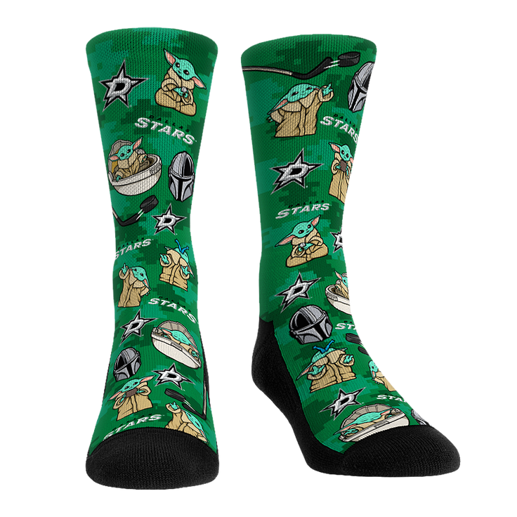 Dallas Stars - Grogu All Over (With Mando) – Product image