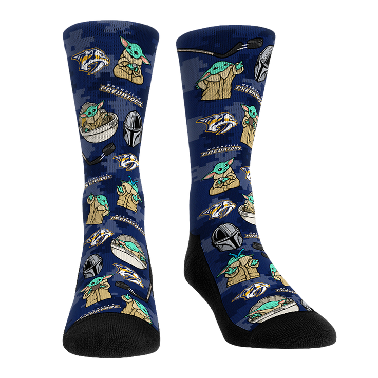 Nashville Predators - Grogu All Over (With Mando) – Product image