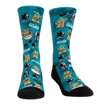 San Jose Sharks - Star Wars - Grogu All-Over