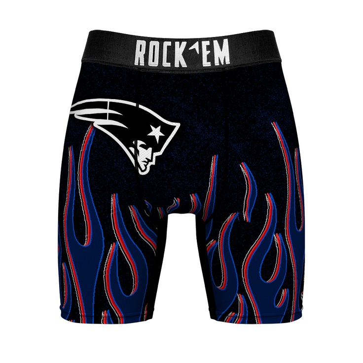 New England Patriots - 3D Flames