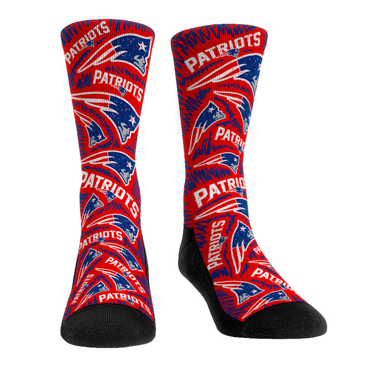 New England Patriots - Logo Sketch (Red)