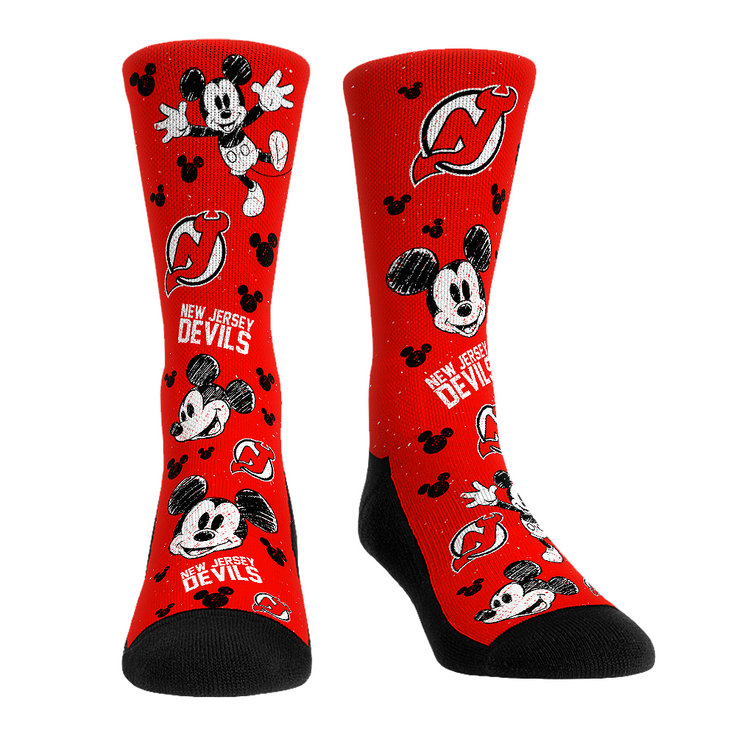 New Jersey Devils - Disney - Mickey Sketch - {{variant_title}}
