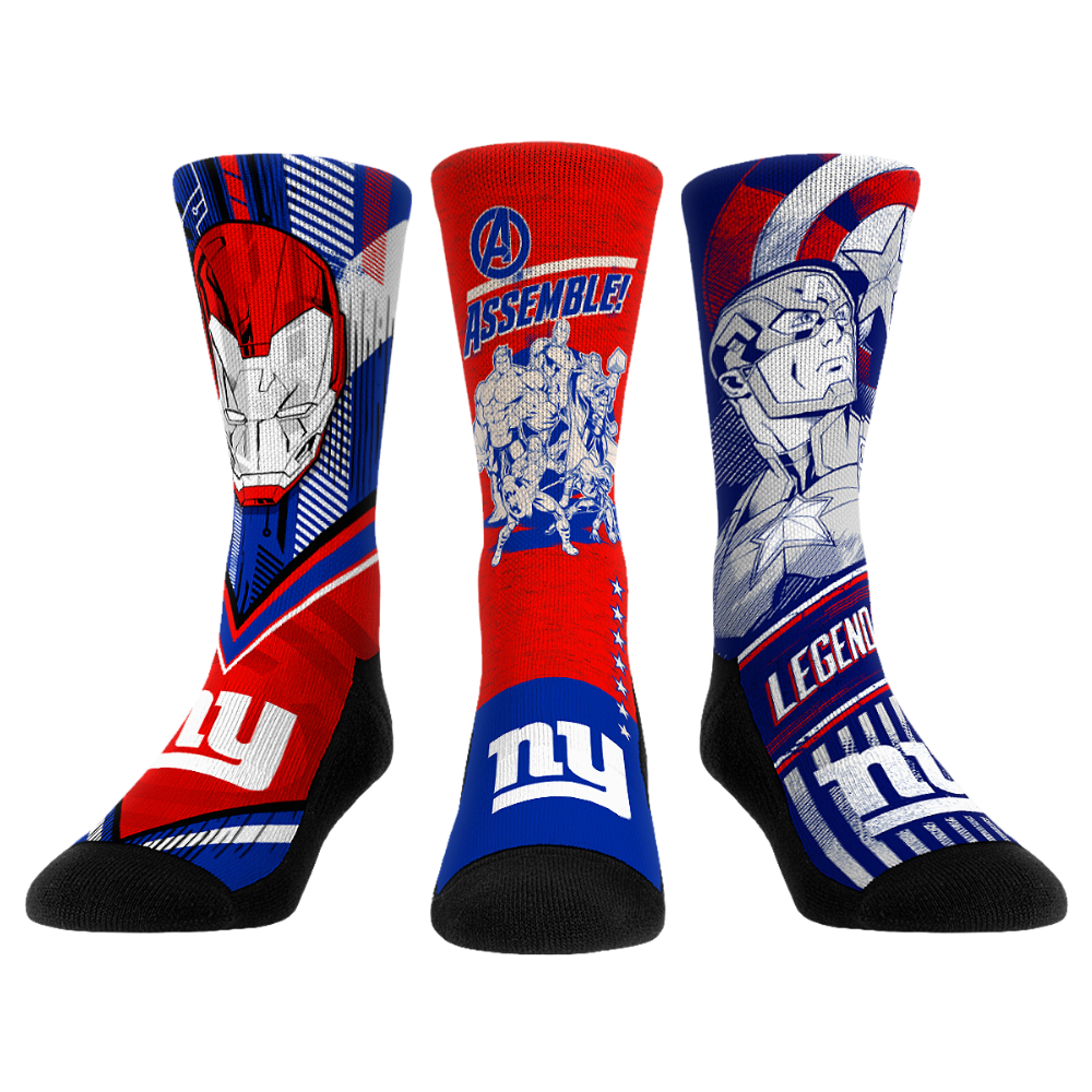 New York Giants - Marvel - 3-Pack - {{variant_title}}