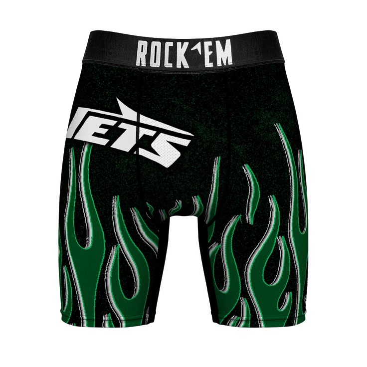 New York Jets - 3D Flames