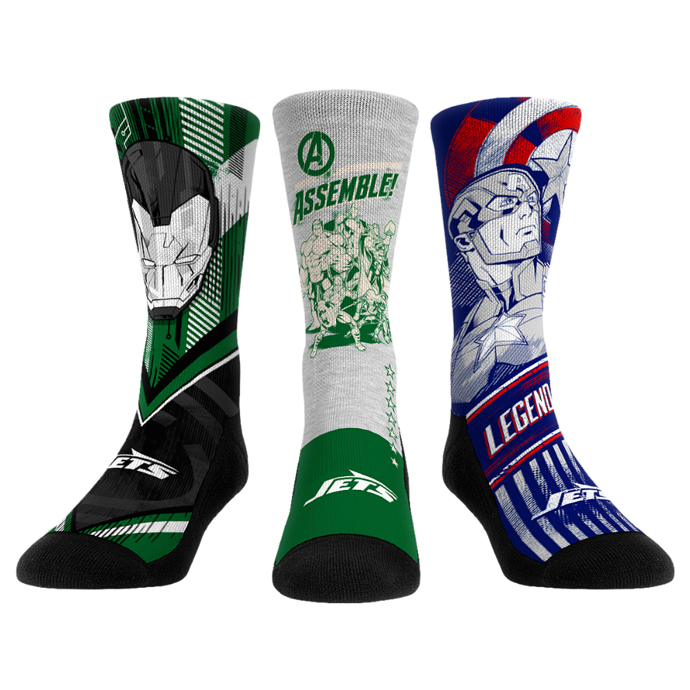 New York Jets - Marvel - 3-Pack - {{variant_title}}